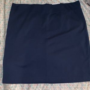 Pencil Skirt NWT navy blue